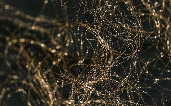 strings of consciousness expanding throughout the cosmos